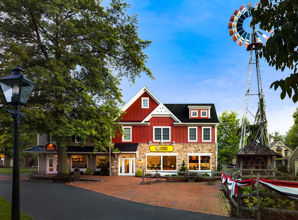 Peddler's Village 1st shot view od full font area final copyrighted by Bob Graham jr